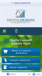 Mobile Screenshot of dentaldesignsofsv.com